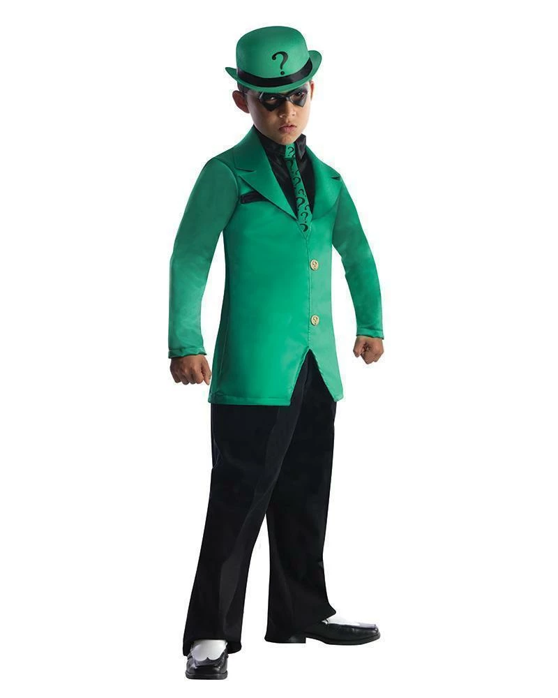 Rubie's The Riddler Costume For Kids - Warner Bros DC Comics Boys