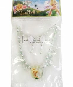 Rubie's Girls Tinker Bell Jewellery Set For Kids - Disney Fairies