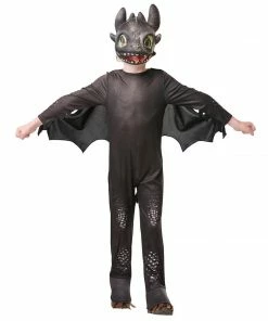 Rubie's Toothless Night Fury Deluxe Costume For Kids - Universal How To Train Your Dragon Shop All Kids Costumes