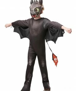 Rubie's Toothless Night Fury Deluxe Costume For Kids - Universal How To Train Your Dragon Shop All Kids Costumes