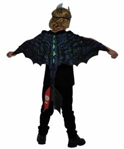 Rubie's Toothless Night Fury Glow In The Dark Accessory Set For Kids - Universal How To Train Your Dragon