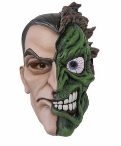 Rubie's Two Face Mask For Adults - Warner Bros DC Comics Shop All Adult Costumes