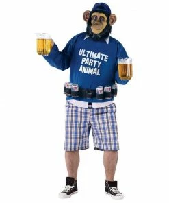 Fun World Ultimate Party Animal Plus Size Costume For Adults Plus Size Costumes