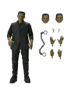 Universal Monsters - 7" Scale Action Figure – Ultimate Frankenstein’s Monster (Colour) - NECA Collectibles Letter U Costumes