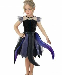 Rubie's Girls Ursula Deluxe Costume For Kids & Tweens - Disney The Little Mermaid