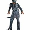 Rubie's Velociraptor 'Blue' Costume For Kids - Universal Jurassic World Camp Cretaceous Boys