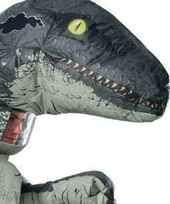 Rubie's Velociraptor 'Blue' Inflatable Costume For Adults - Universal Jurassic World Mens