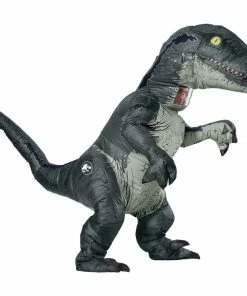 Rubie's Velociraptor 'Blue' Inflatable Costume For Adults - Universal Jurassic World Mens