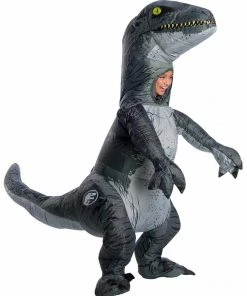 Rubie's Shop All Kids Costumes Velociraptor 'Blue' Inflatable Costume For Kids - Universal Jurassic World