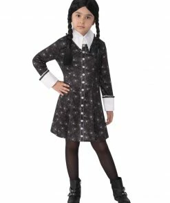 Rubie's Wednesday Addams Costume For Kids - The Addams Family