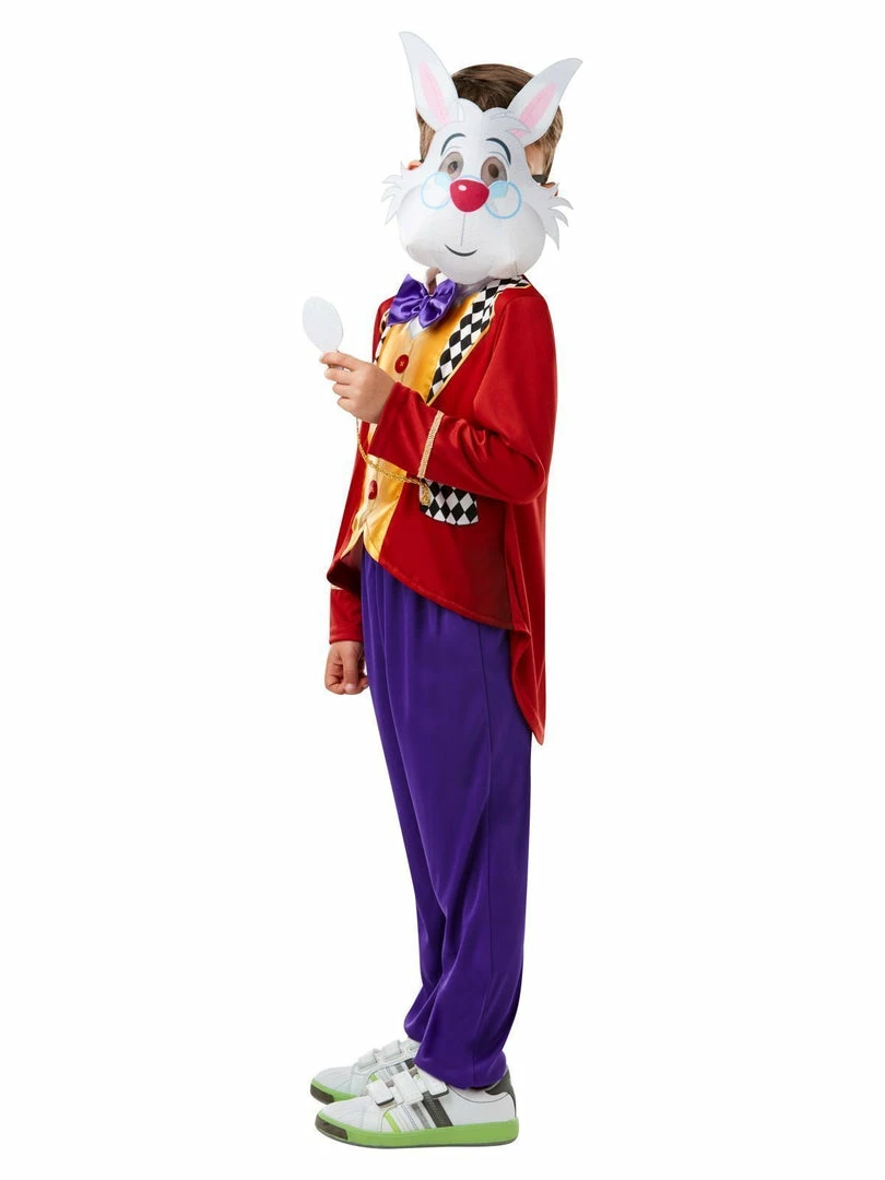 Rubie's White Rabbit Costume For Kids & Tweens - Disney Alice In Wonderland Boys