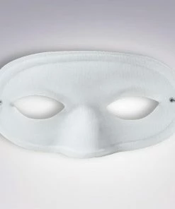 Forum Novelties White Silk Mask For Adults Mens