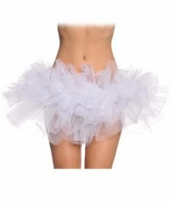 Underwraps Womens White Tutu For Adults