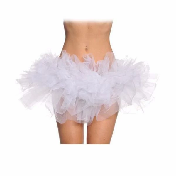 Underwraps Womens White Tutu For Adults