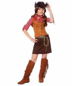 Costume Culture By Franco Llc Wild West Gunslinger Costume For Kids Girls