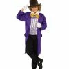 Rubie's Willy Wonka Deluxe Costume For Kids - Warner Bros Charlie And The Chocolate Factory