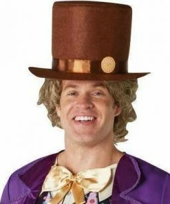 Rubie's Mens Willy Wonka Wig For Adults - Warner Bros Charlie And The Chocolate Factory