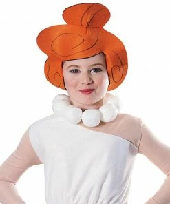 Rubie's Girls Wilma Deluxe Costume For Kids - Warner Bros The Flintstones