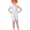 Rubie's Girls Wilma Deluxe Costume For Kids - Warner Bros The Flintstones