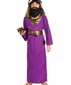 Forum Novelties Boys Wise Man Purple Biblical Costume For Kids