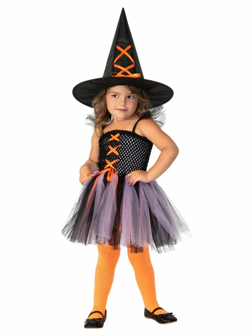 Rubie's Babies & Toddlers Witch Purple & Orange Costume For Toddlers & Kids