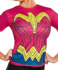 Rubie's Wonder Woman Costume Top For Adults - Warner Bros Dawn Of Justice