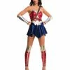 Rubie's Womens Wonder Woman Deluxe Costume For Adults - Warner Bros DC Comics