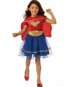 Rubie's Wonder Woman Deluxe Tutu Costume For Kids - Warner Bros DC Comics Shop All Kids Costumes