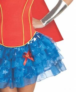 Rubie's Womens Wonder Woman Secret Wishes Corset Costume For Adults - Warner Bros DC Comics