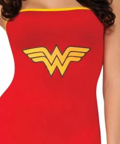 Rubie's Wonder Woman Tube Dress For Adults - Warner Bros DC Comics