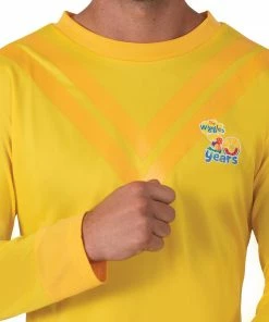 Rubie's Yellow Emma Wiggle 30th Anniversary Top For Adults - The Wiggles