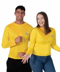 Rubie's Yellow Emma Wiggle 30th Anniversary Top For Adults - The Wiggles