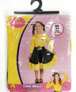 Rubie's Yellow Emma Wiggle Deluxe Costume For Kids - The Wiggles