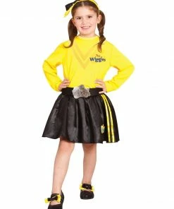 Rubie's Yellow Emma Wiggle Headband And Shoe Bow Set - The Wiggles