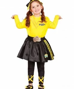 Rubie's Yellow Emma Wiggle Headband And Shoe Bow Set - The Wiggles