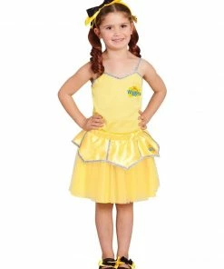 Rubie's Yellow Emma Wiggle Pigtails With Bows - The Wiggles Babies & Toddlers