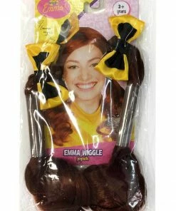 Rubie's Yellow Emma Wiggle Pigtails With Bows - The Wiggles Babies & Toddlers