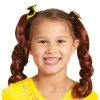 Rubie's Yellow Emma Wiggle Pigtails With Bows - The Wiggles Babies & Toddlers